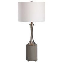 Pitman Table Lamp Brushed Nickel - 28447-1