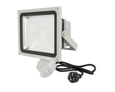 Ranger III 30W DIY LED Floodlight With Sensor Grey / Cool White - 20865/08